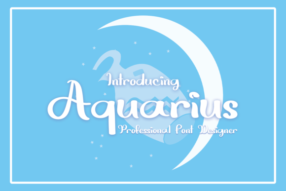 Aquarius: A Bold Script Font That Makes Your Campaign Stand Out