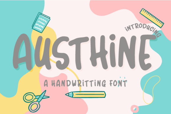 Austhine: A Handwritten Font for Thoughtful Editorial Design