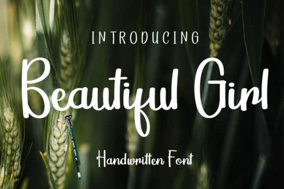 Beautiful Girl Font for Branding Projects