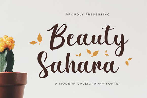 Beauty Sahara Font for Eye-Catching Digital Campaigns