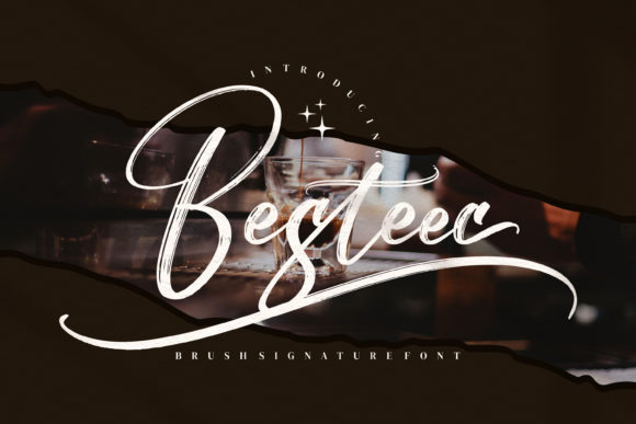 Besteec: A Graceful Script Font for Digital Brand Moments