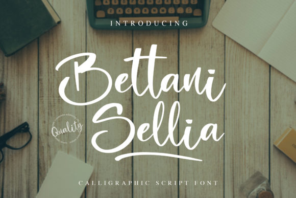 Bettani Sellia: A Thoughtful Script Font for Editorial Warmth