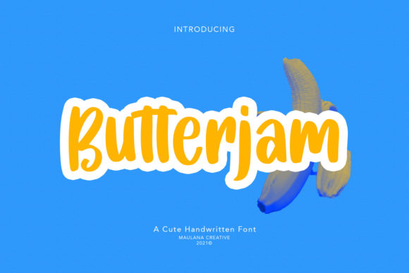 Butterjam: A Friendly Handwritten Font That Actually Works
