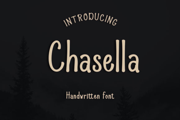 Chasella: A Handwritten Font for Craft Projects