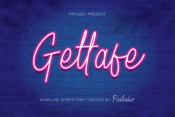 Gettafe: The Elegant Script Font for Handmade Creators