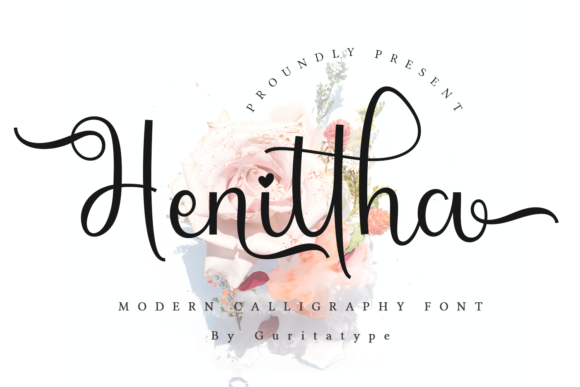 Henittha: A Luxurious Script Font for Branding
