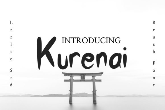 Kurenai: A Magical Script Font for Brand Elegance