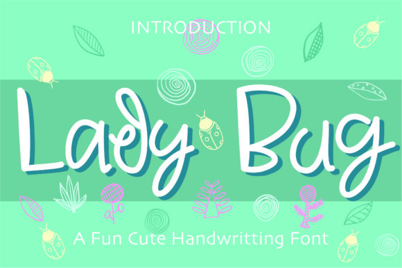 Lady Bug: The Whimsical Handwritten Font for Engaging Web Design