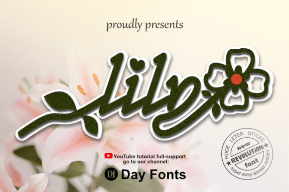 Lily Script Font Review for Branding Projects