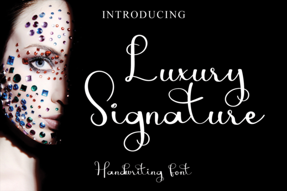 Luxury Signature Font for Handmade Creations
