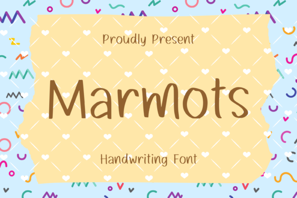 Marmots: A Handwritten Font That Feels Like a Thoughtful Pause