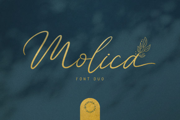 Molica Duo: A Script & Display Font for Editorial Design