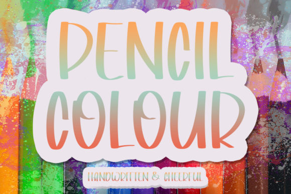 Pencil Colour: A Handwritten Font That Makes Your Brand Feel Human