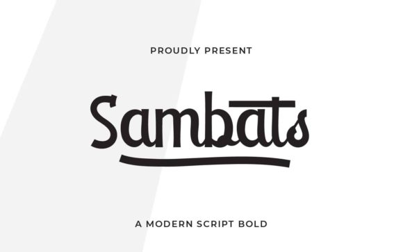 Sambats: A Handwritten Font That Elevates Digital Branding