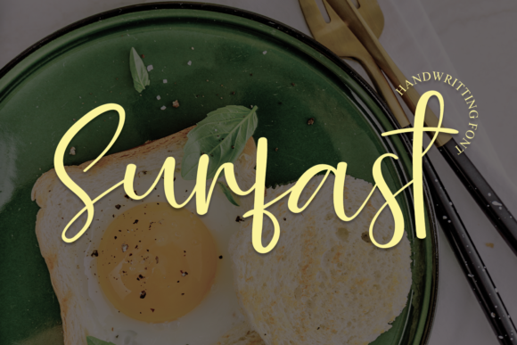 Sunfast: A Script Font for Modern Design