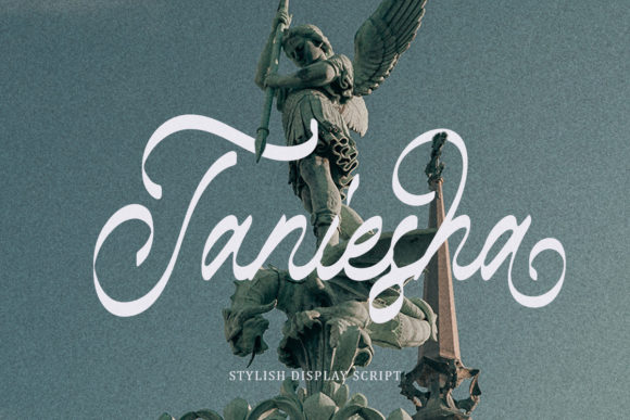 Taniesha: A Handwritten Font for Thoughtful Design