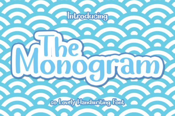 The Monogram: A Playful Script Font for Editorial Design