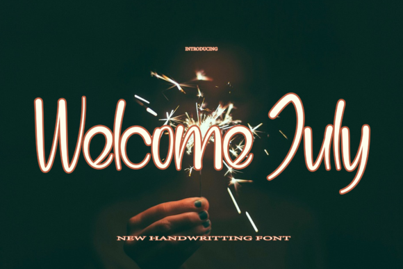 Welcome July: A Smooth Handwritten Font for Real Business Branding